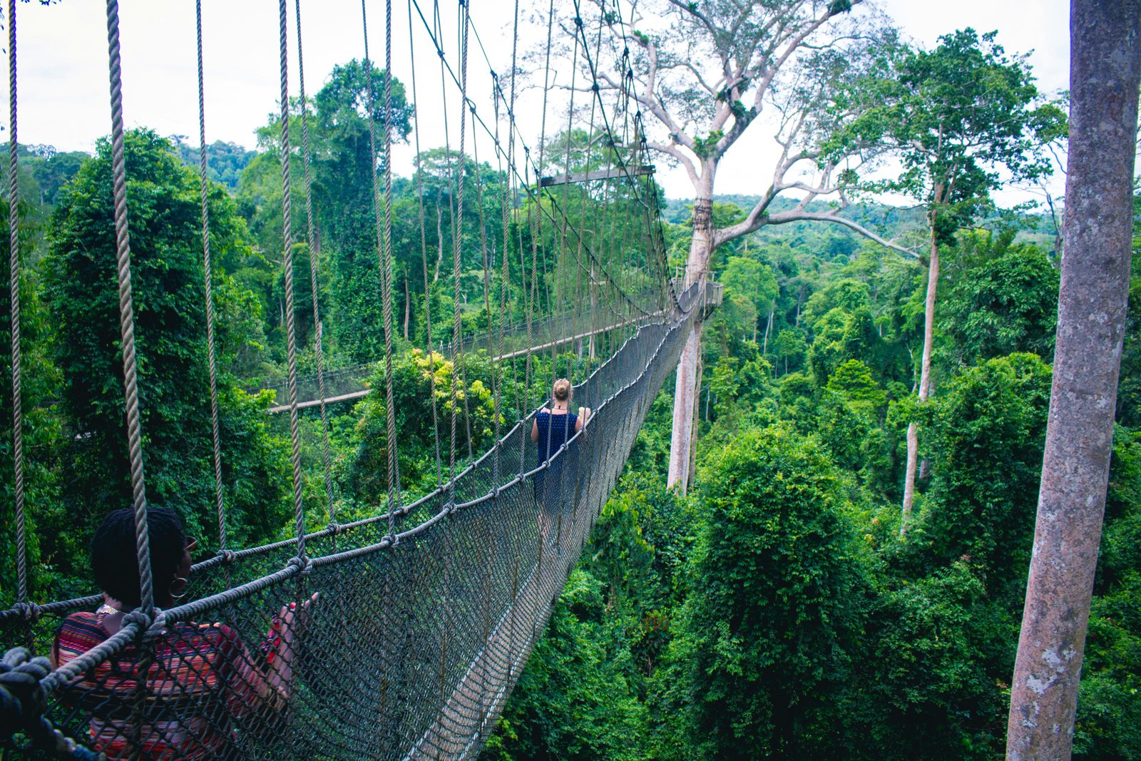 Aburi botanical gardens and waterfall stop